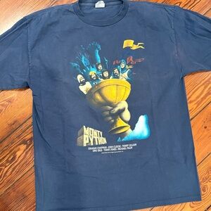 1990s vintage Monty Python and the Holy Grail movie promo t-shirt
